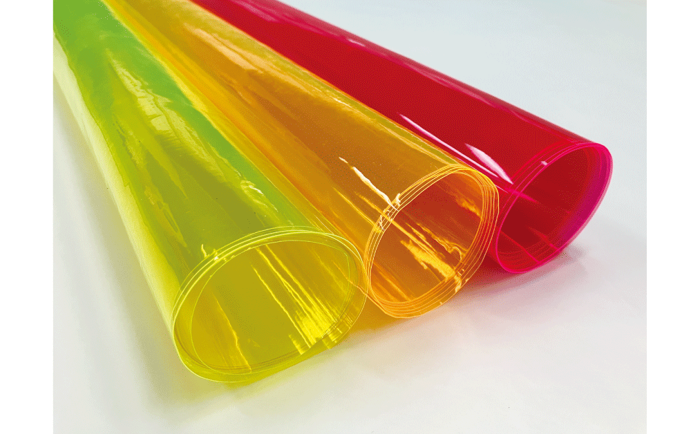 汎用フィルム (色透明PVCフィルム)